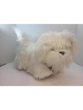 2003 FurReal Friends Go Go My Walkin Pup Dog Tiger Walking Maltese Untested